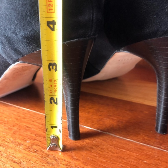 NWT Cole Haan black suede ankle booties, size 11 - Picture 4 of 6